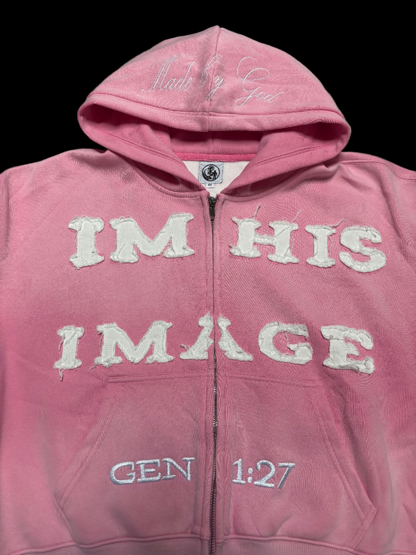 "IM HIS IMAGE" Zip-Up Hoodie