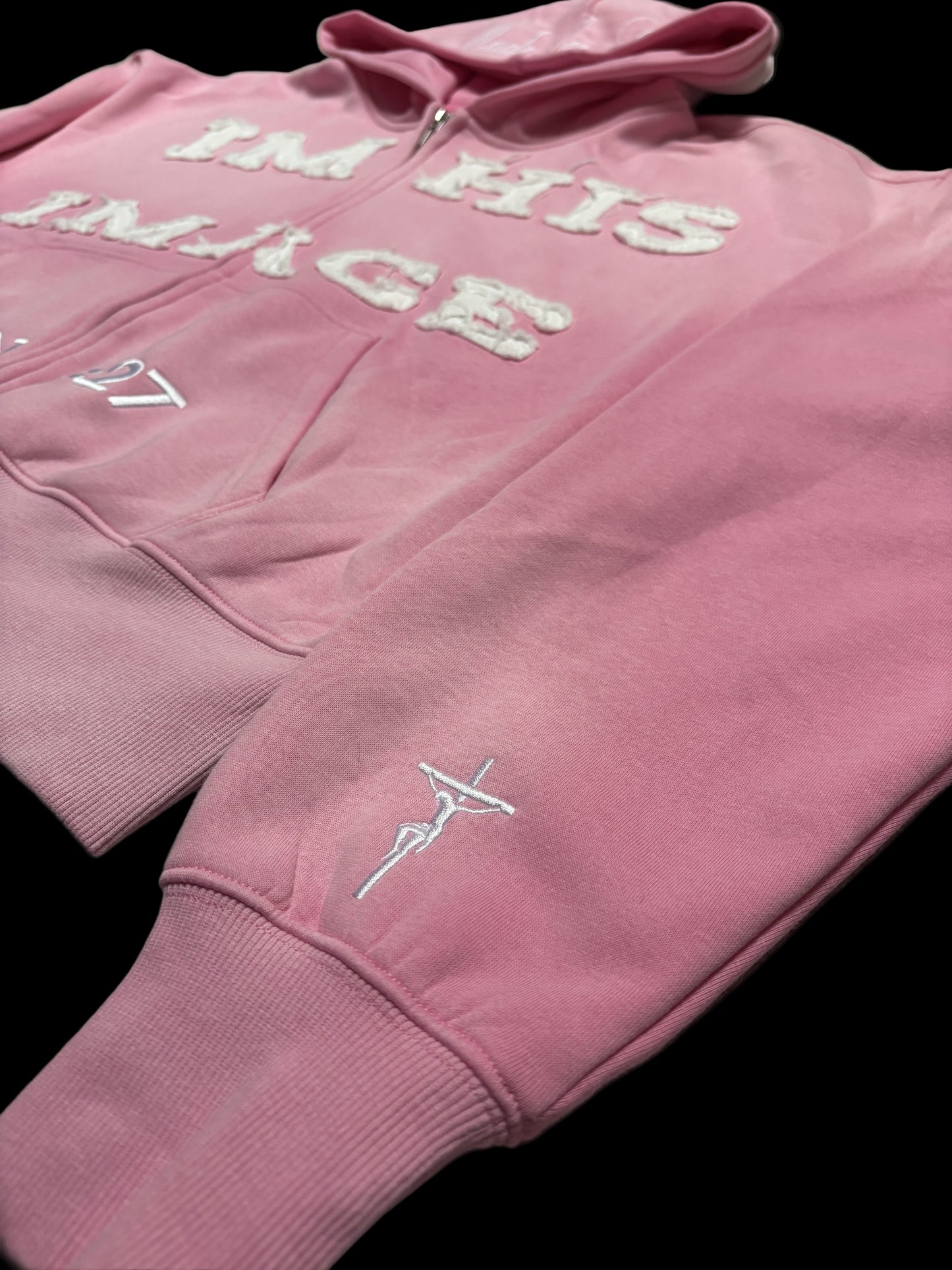 "IM HIS IMAGE" Zip-Up Hoodie