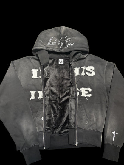 "IM HIS IMAGE" Zip-Up Hoodie