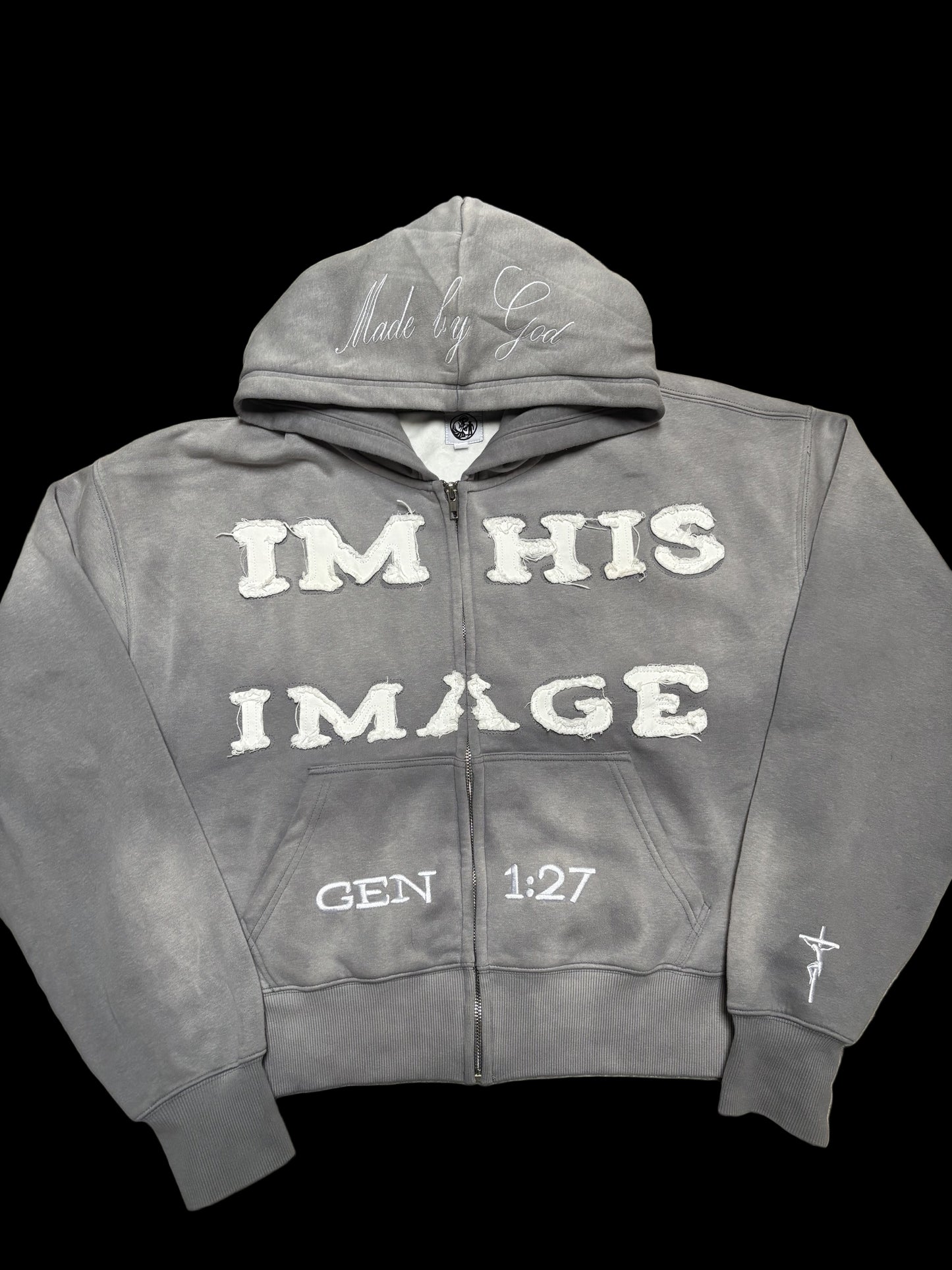 "IM HIS IMAGE" Zip-Up Hoodie