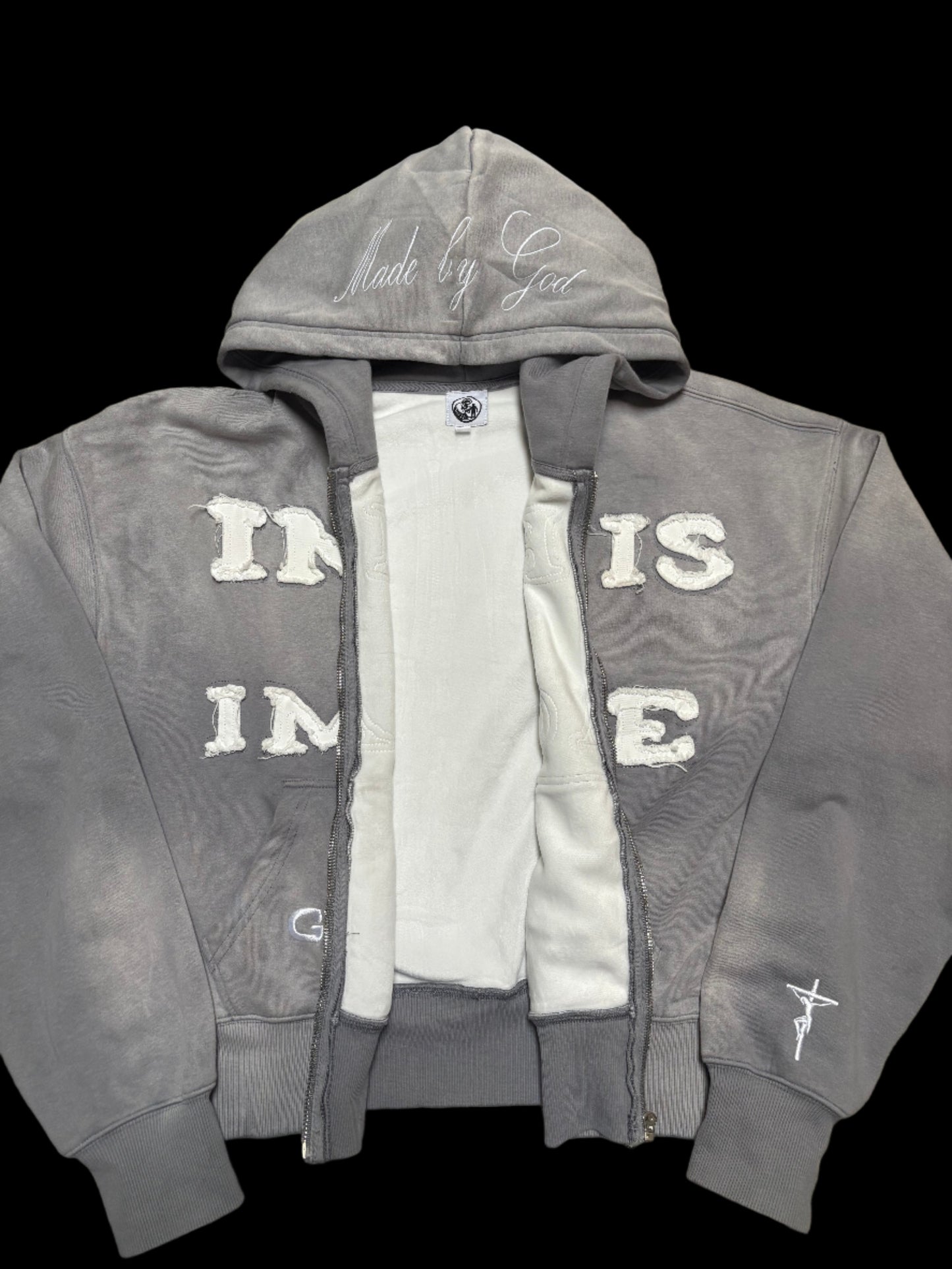 "IM HIS IMAGE" Zip-Up Hoodie